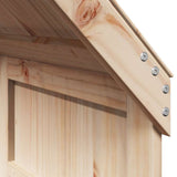vidaXL Kinderbedhuisje 60x89x134,5 cm massief grenenhout