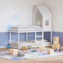 vidaXL Kinderbedhuisje 60x89x134,5 cm massief grenenhout