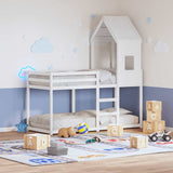 vidaXL Kinderbedhuisje 60x89x134,5 cm massief grenenhout