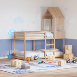 vidaXL Kinderbedhuisje 60x89x134,5 cm massief grenenhout
