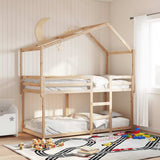 vidaXL Kinderbedhuisje 213x95,5x144,5 cm massief grenenhout