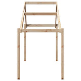 vidaXL Kinderbedhuisje 213x95,5x144,5 cm massief grenenhout