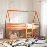 vidaXL Kinderbedhuisje 209x95,5x88 cm massief grenenhout