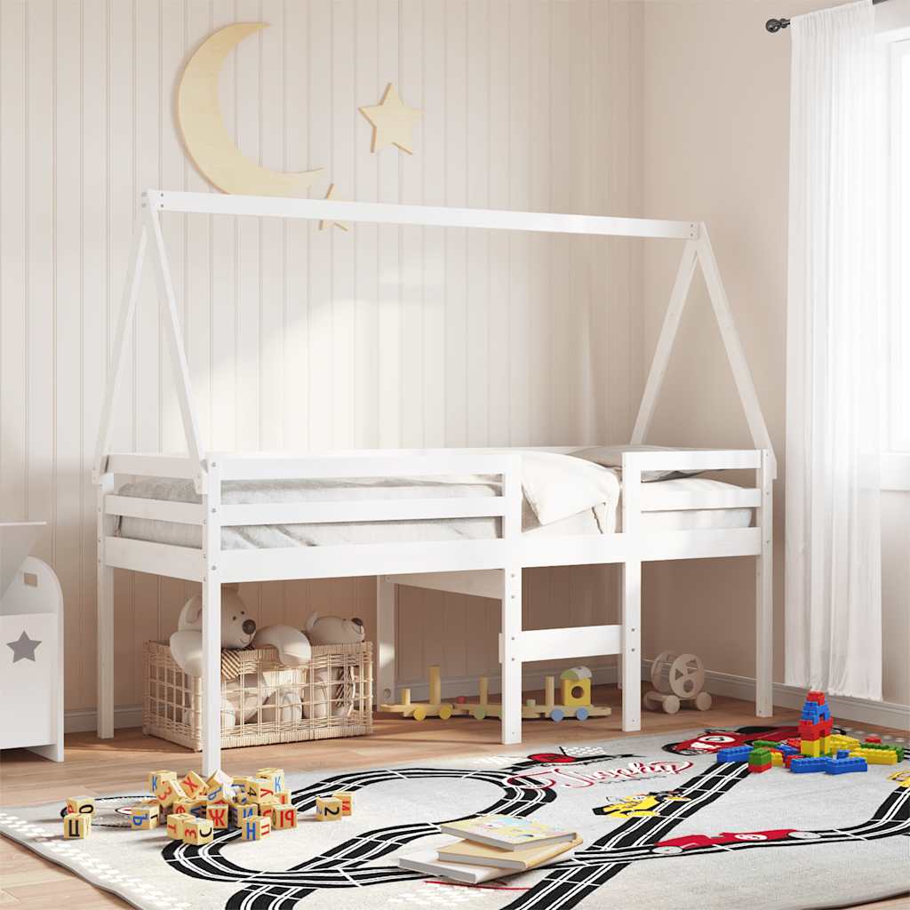 vidaXL Kinderbedhuisje 209x95,5x88 cm massief grenenhout
