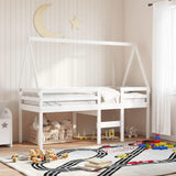 vidaXL Kinderbedhuisje 209x95,5x88 cm massief grenenhout