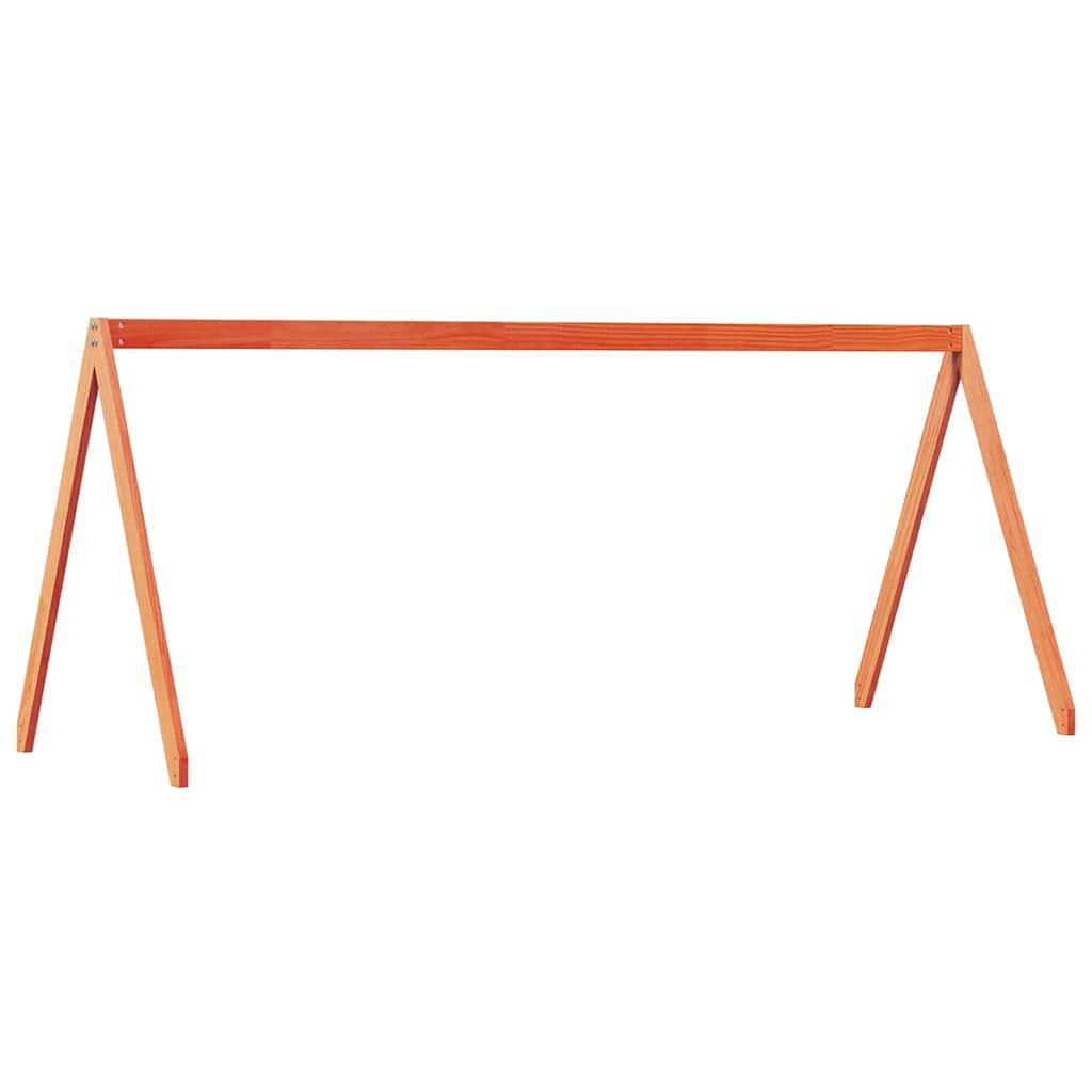 vidaXL Kinderbedhuisje 209x95,5x88 cm massief grenenhout