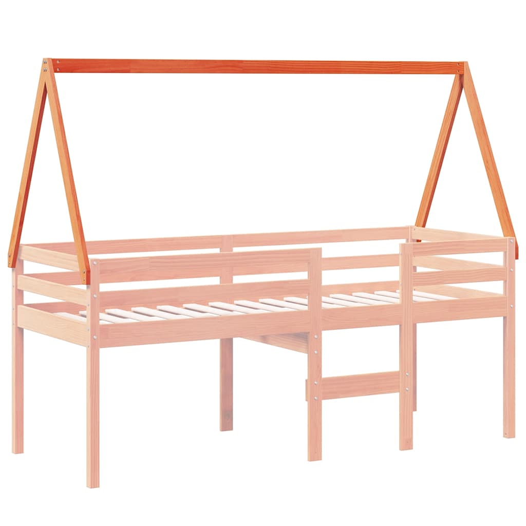 vidaXL Kinderbedhuisje 209x95,5x88 cm massief grenenhout