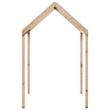 vidaXL Children's House Bed 217x95.5x159 cm Solid Pine Wood