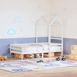 vidaXL Kinderbedhuisje 118x70x176,5 cm massief grenenhout