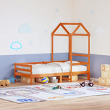 vidaXL Kinderbedhuisje 118x70x176,5 cm massief grenenhout