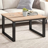 vidaXL Tafelblad vierkant 40x40x1,7 cm massief grenenhout