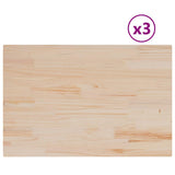vidaXL Tafelblad vierkant 40x40x1,7 cm massief grenenhout