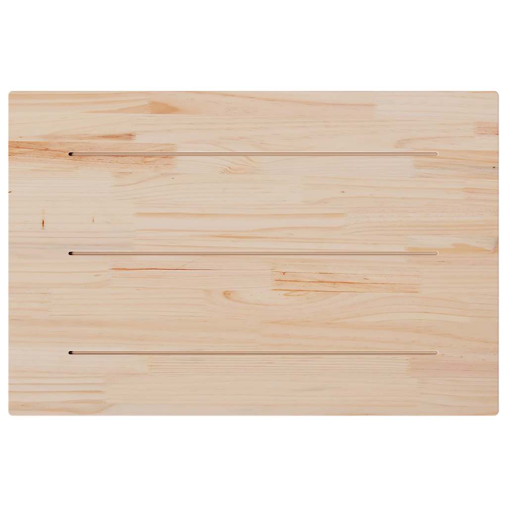 vidaXL Tafelblad vierkant 40x40x1,7 cm massief grenenhout