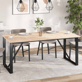 vidaXL Tafelblad vierkant 40x40x1,7 cm massief grenenhout