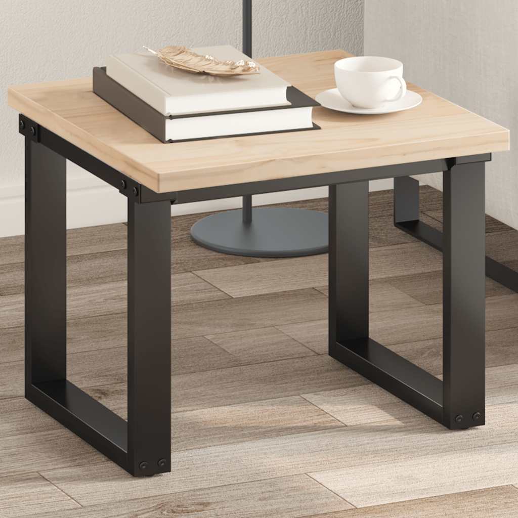 vidaXL Tafelblad vierkant 40x40x1,7 cm massief grenenhout