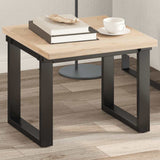 vidaXL Tafelblad vierkant 40x40x1,7 cm massief grenenhout
