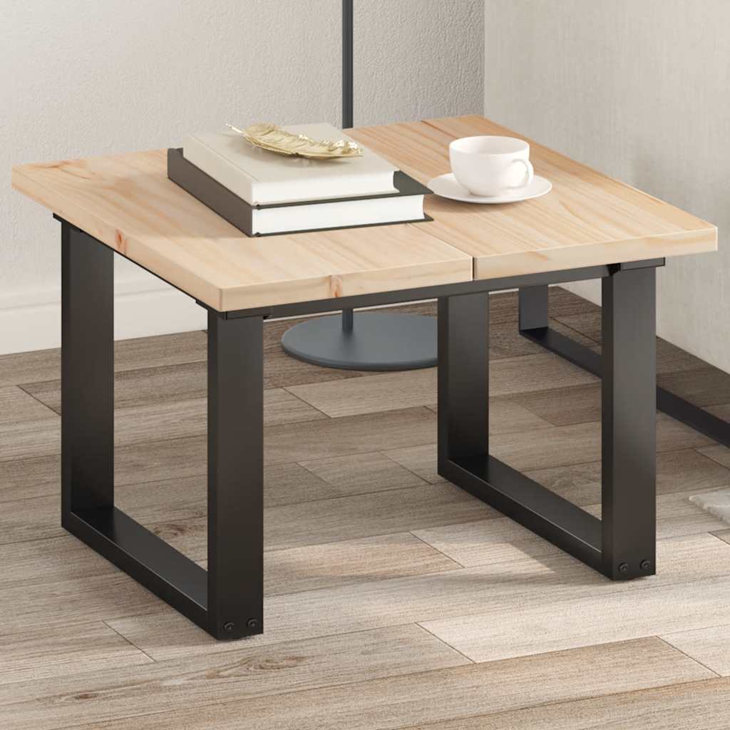 vidaXL Tafelblad vierkant 40x40x1,7 cm massief grenenhout