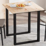 vidaXL Tafelblad vierkant 40x40x1,7 cm massief grenenhout