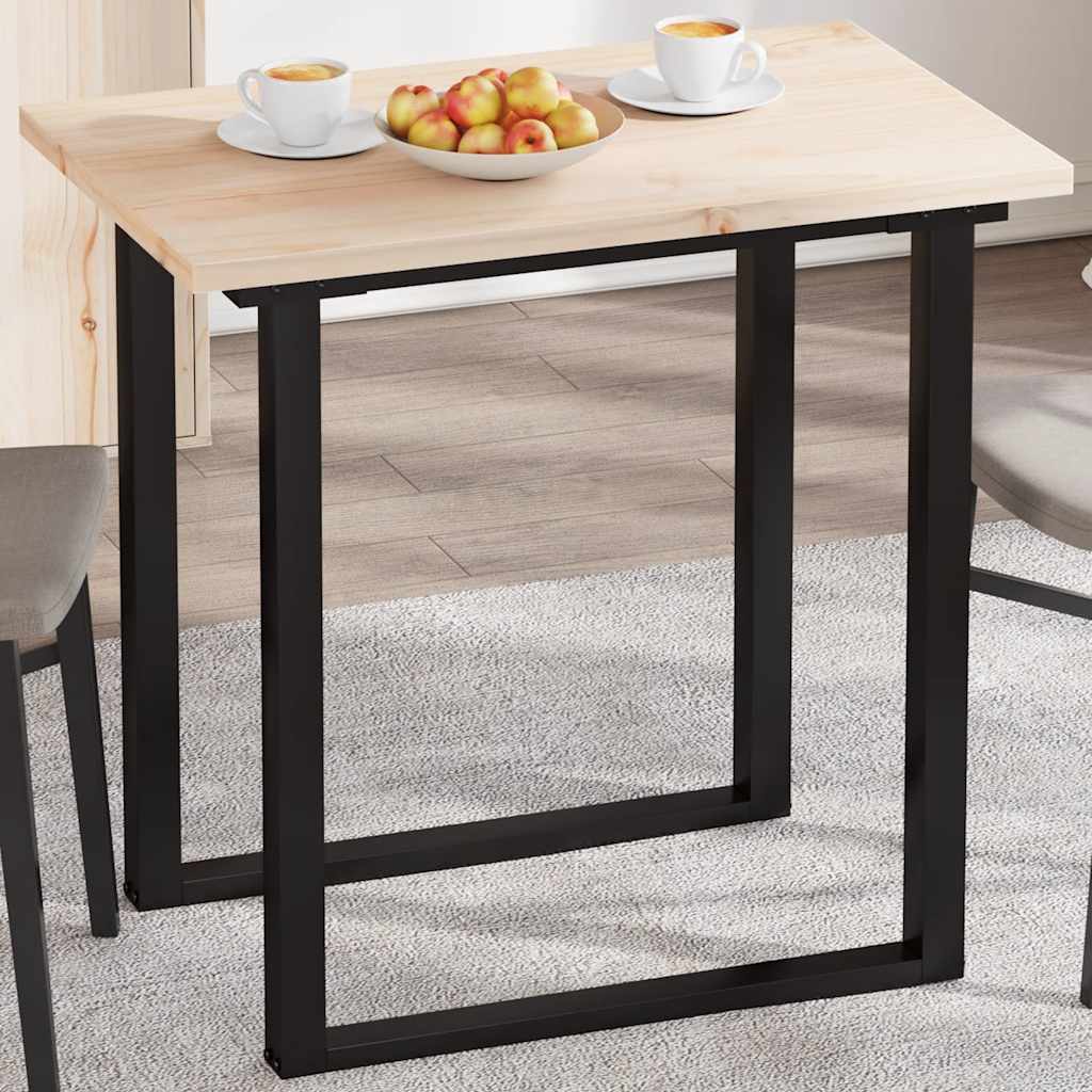 vidaXL Tafelblad vierkant 40x40x1,7 cm massief grenenhout
