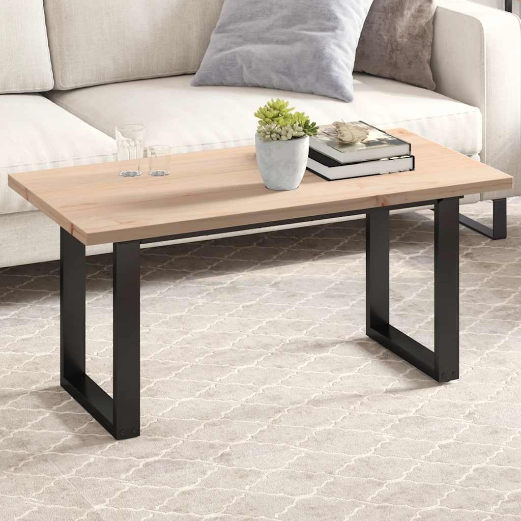 vidaXL Tafelblad vierkant 40x40x1,7 cm massief grenenhout