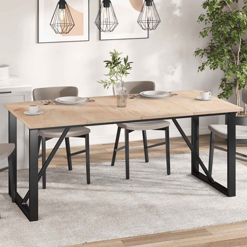 vidaXL Tafelblad vierkant 40x40x1,7 cm massief grenenhout