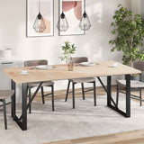 vidaXL Tafelblad vierkant 40x40x1,7 cm massief grenenhout