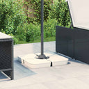 vidaXL 4-delige Set parasolvoeten voor kruisvoet parasol 100 kg PP