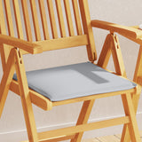 vidaXL Garden Seat Cushions 2 pcs square 45x45x2 cm taupe