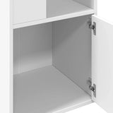 vidaXL Boekenkast 70x36x189 cm bewerkt hout wit