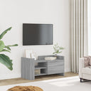 vidaXL Tv-meubel 80x35x40 cm bewerkt hout wit