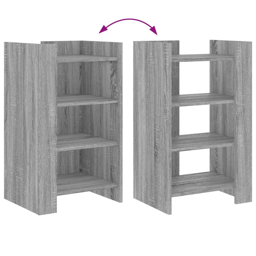 vidaXL Dressoir 45x35x75 cm bewerkt hout wit