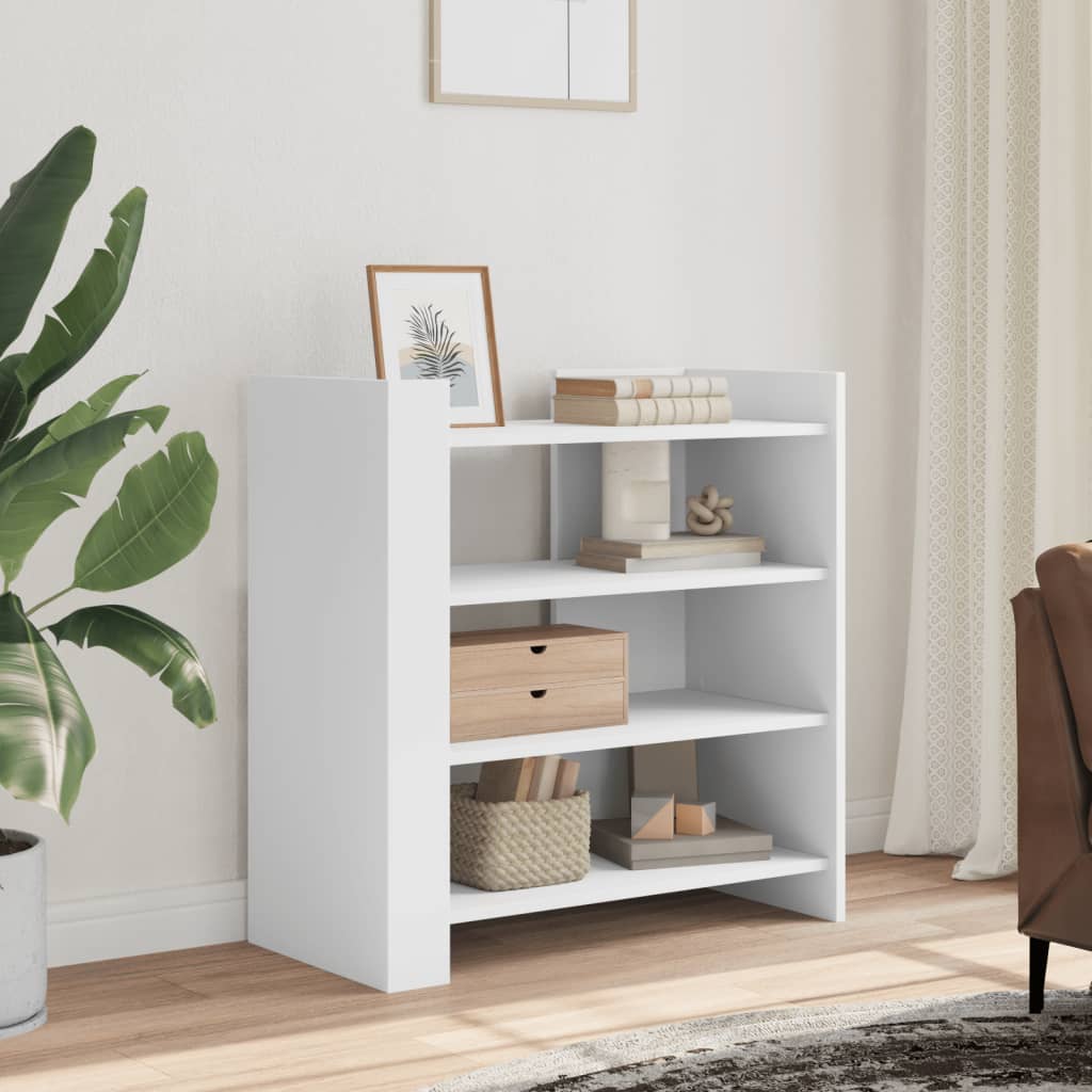 vidaXL Dressoir 45x35x75 cm bewerkt hout wit