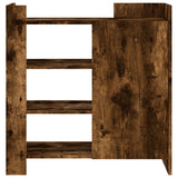 vidaXL Dressoir 73,5x35x75 cm bewerkt hout zwart