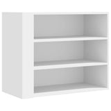 vidaXL Wall Cabinet 75x35x60 cm Engineered Wood White