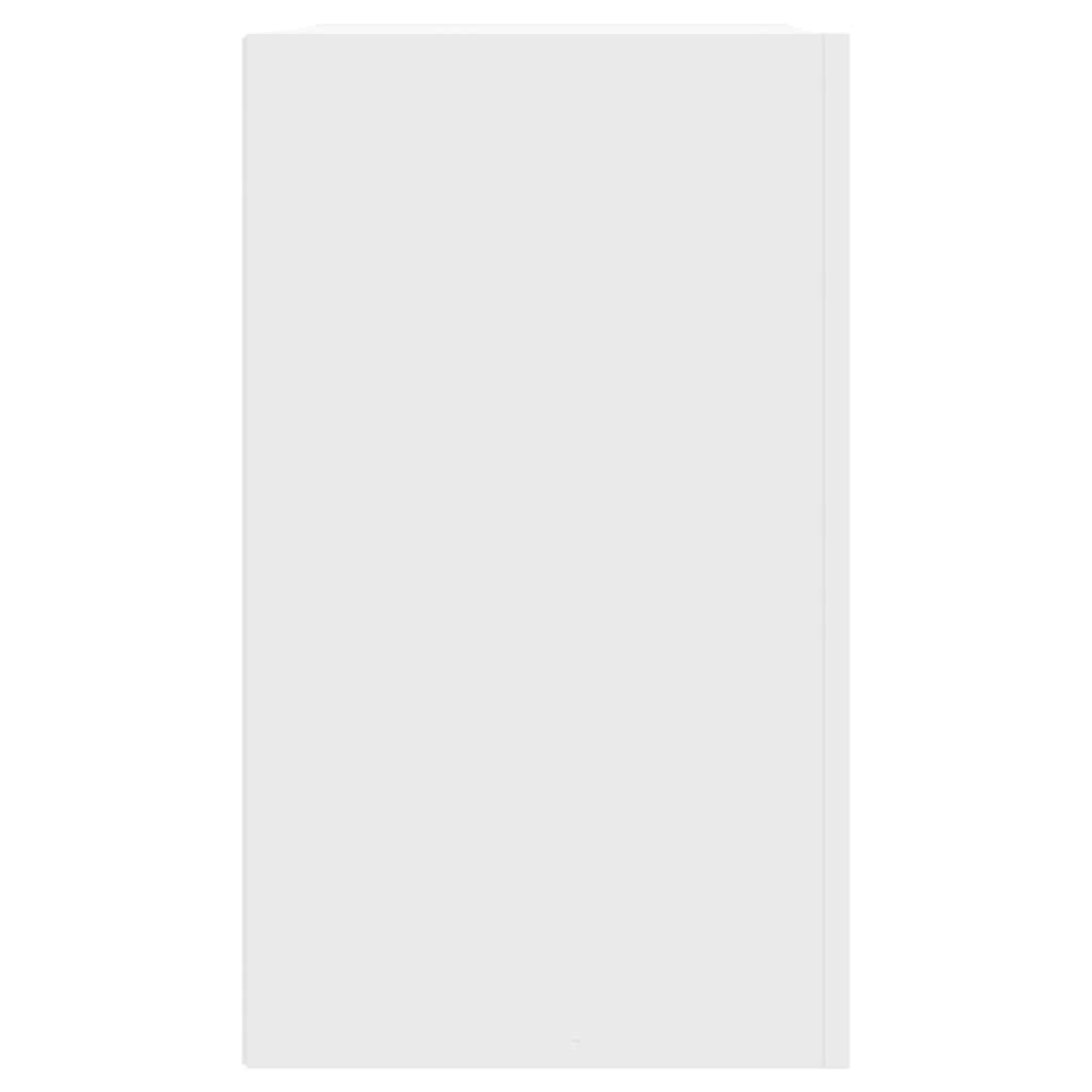 vidaXL Wall Cabinet 75x35x60 cm Engineered Wood White