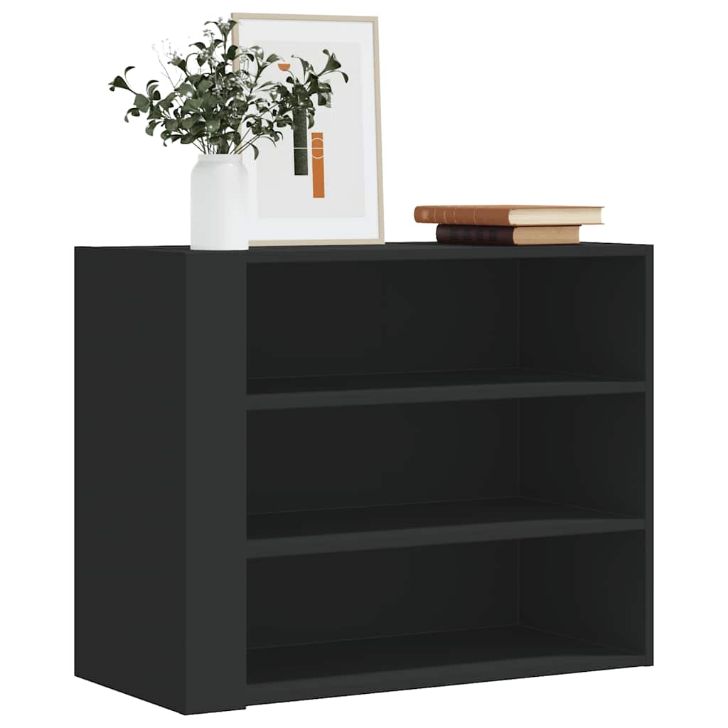 vidaXL Wall Cabinet 75x35x60 cm Engineered Wood White