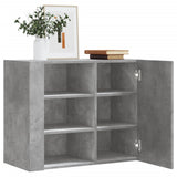 vidaXL Wandkast 75x35x60 cm bewerkt hout wit