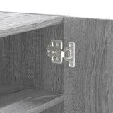vidaXL Wandkast 75x35x60 cm bewerkt hout wit