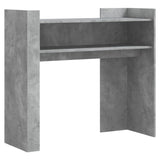 vidaXL Wandtafel 100x35x90 cm bewerkt hout wit