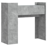 vidaXL Wandtafel 100x35x90 cm bewerkt hout wit