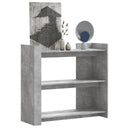 vidaXL Wandtafel 100x35x90 cm bewerkt hout wit