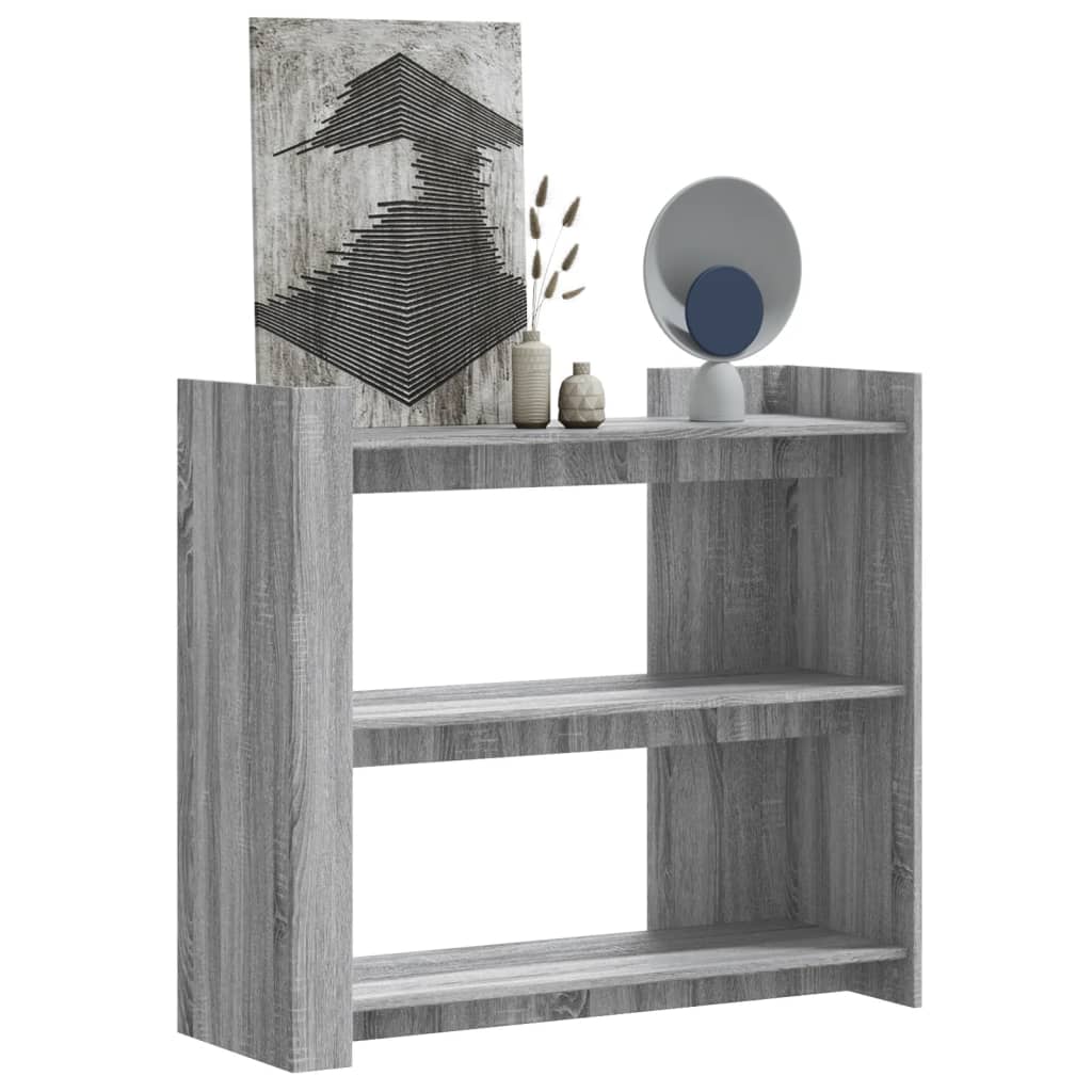 vidaXL Wandtafel 100x35x90 cm bewerkt hout wit