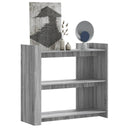 vidaXL Wandtafel 100x35x90 cm bewerkt hout wit