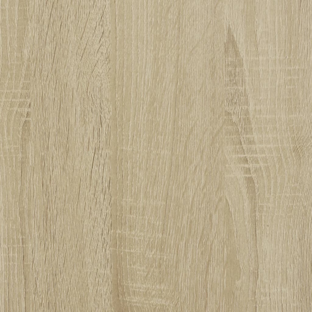 vidaXL Wandtafel 100x35x74,5 cm bewerkt hout zwart
