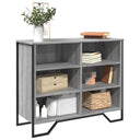 vidaXL Dressoir 91x35,5x74,5 cm bewerkt hout zwart