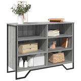 vidaXL Dressoir 91x35,5x74,5 cm bewerkt hout zwart