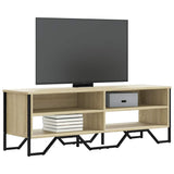 vidaXL TV Cabinet 122x34x41 cm Engineered Wood Black
