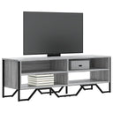 vidaXL TV Cabinet 122x34x41 cm Engineered Wood Black