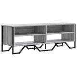 vidaXL TV Cabinet 122x34x41 cm Engineered Wood Black