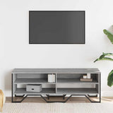 vidaXL TV Cabinet 122x34x41 cm Engineered Wood Black